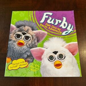 Furby Dah Doo-ay Earth Adventure 1999 Softcover Book Vintage